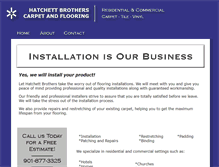 Tablet Screenshot of hatchettbrothers.com